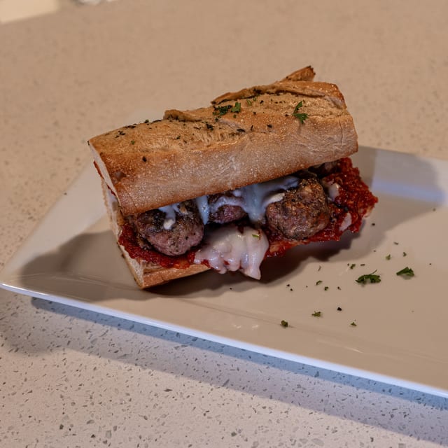 Meatball Sandwich.