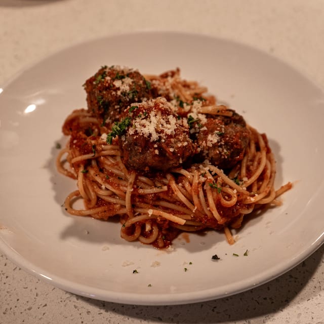 Spaghetti & Meatballs.
