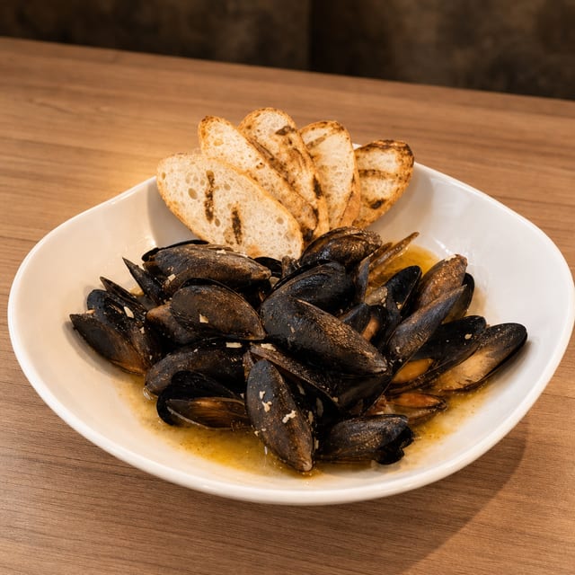Drunken Mussels.
