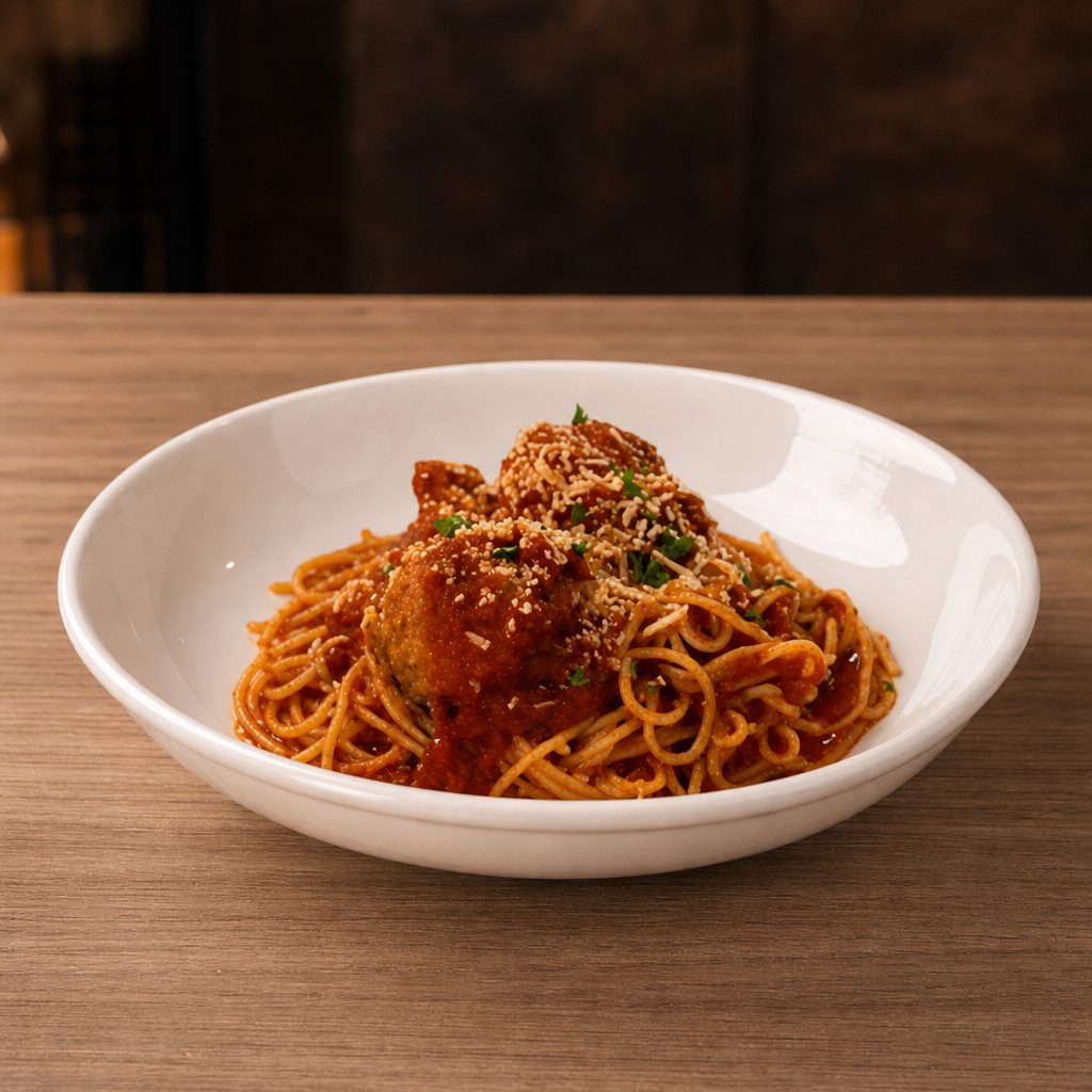 Spaghetti & Meatballs.