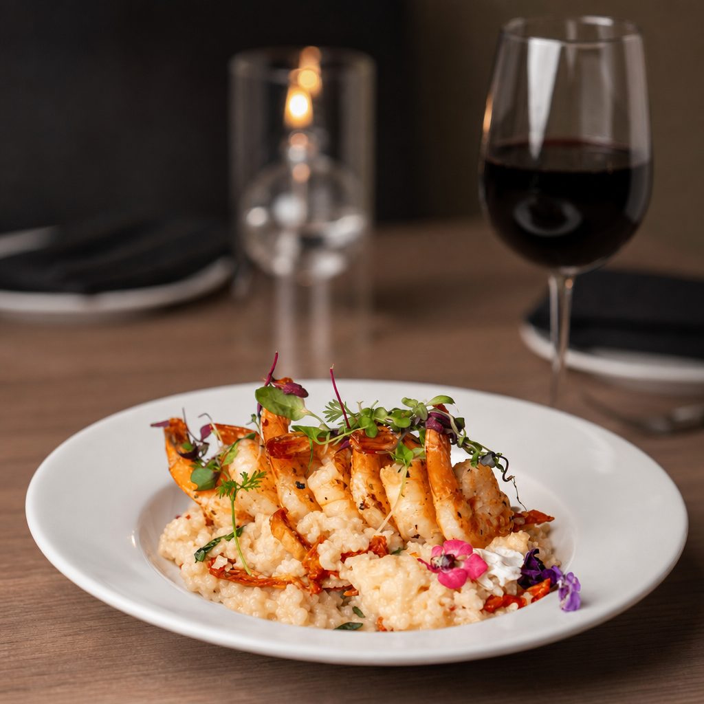 Shrimp Risotto.