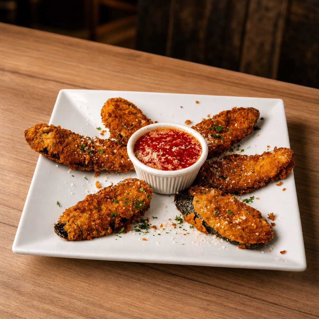 Fried Zucchini.