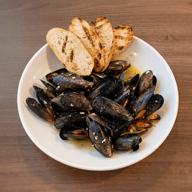 Drunken Mussels.