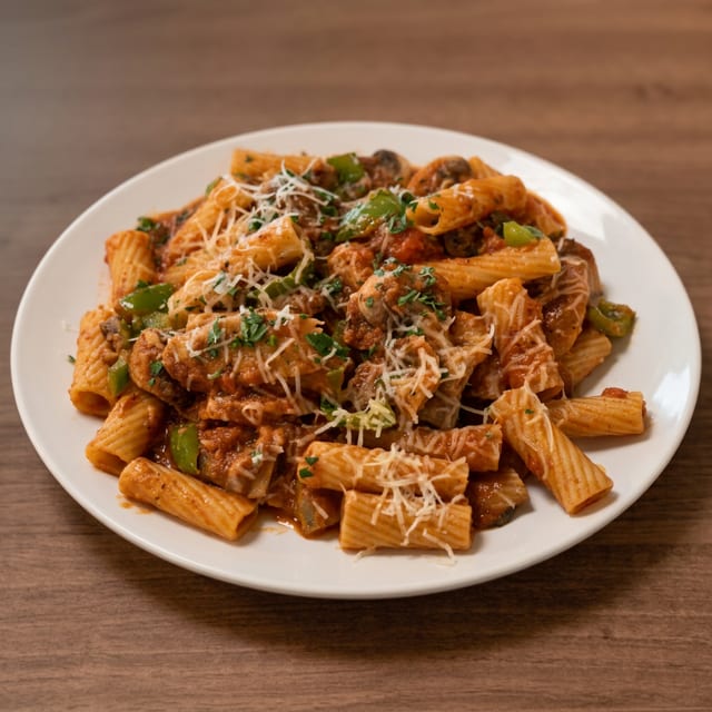 Rigatoni.