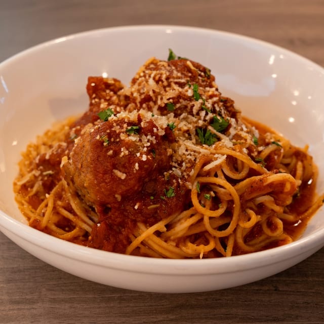 Spaghetti & Meatballs.