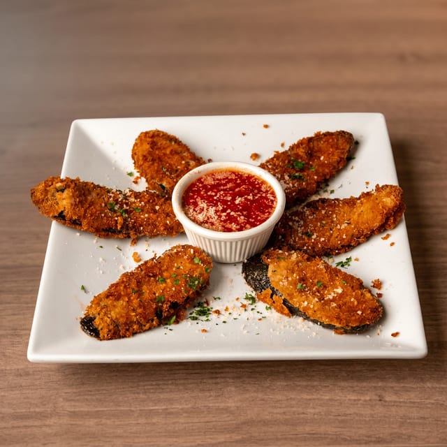 Fried Zucchini.