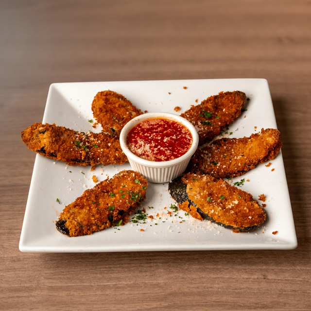 Fried Zucchini.
